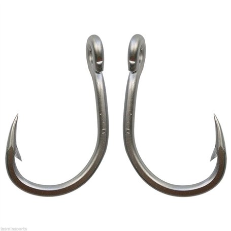 Hameçon Inox Fish Hooks Circle Hook 30pcs 10884 (4/0-30PCS)