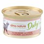 Almo Nature Daily Mousse avec Saumon. Nourriture Humide pour Chat Adulte - 24 boîtes de 85g