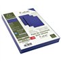 Exacompta - Réf. 2790C - Paquet de 100 plats en carte rigide recyclée grain cuir 270g/m2 pour couvertures Forever - format à cla