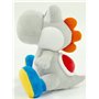 Nintendo - Merc Yoshi plüsch 17 cm Blanc Super Mario Brothers Peluches, Multicolore (415844)