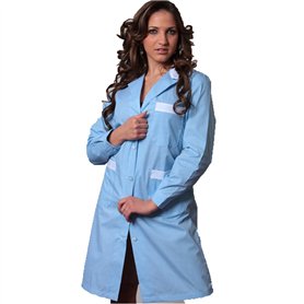 Fratelliditalia - Blouse en coton pour femme de ménage, serveuse, gouvernante - 46 Fratelliditalia - Blouse en coton pour femme de ménage