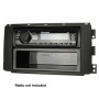 Sound-way Kit Montage Autoradio, Cadre Façade 1 DIN/ 2 DIN Compatible avec Smart Car ForTwo 2007-2010