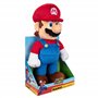 Nintendo Mario Bros - Peluche Mario Géante 50 cm - Licence Officielle pour Les Fans - Parfaite pour Câlins Et Décorations - Pelu