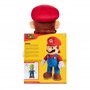 Nintendo Mario Bros - Peluche Mario Géante 50 cm - Licence Officielle pour Les Fans - Parfaite pour Câlins Et Décorations - Pelu