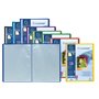 Exacompta - Réf. 5660E - Carton de 8 protège-documents Kreacover Chromaline - 60 pochettes cristal lisse - 120 vues - pour A4 -