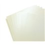Quarzo Lot de 20 feuilles de papier nacré double face Ivoire pâle 120 g/m² Convient pour imprimantes jet d'encre et laser