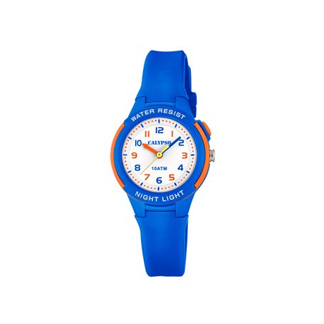CALYPSO Mixte Enfant Analogique-Numérique Quartz Montre avec Bracelet en Plastique