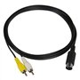 AV RCA Audio Vidéo TV câble adaptateur pour Sega Genesis 1 Mega Drive Master System
