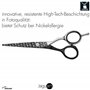 JAGUAR Ciseaux à cheveux JaguART ROCK'N REBEL 5.5" | Ciseaux de coiffeur en design offset | Revêtement high-tech anti-allergéniq