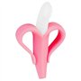 Anneau de dentition pour bébé – Brosse à dents banane – Disponible dans différentes couleurs avec étui cadeau gratuit