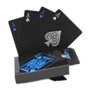 Jeu de cartes noires de poker professionnel - Étanche - En plastique - Qualité supérieure - Pour plus de plaisir pendant vos séa