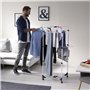 Vileda 157243 Tour Séchoir Acier Blanc 71 x 71 x 132 cm