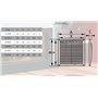 25x25cm Grille de Ventilation Réglable Grille d'aspiration Insufflation Aération