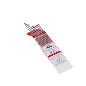 Rstar soudage tig Électrodes de tungstène 2% Thoriated 2.4MM*175MM & 3/32" x 7" (Red, WT20) 10-Pack Rstar soudage tig Électrodes de tungstène 2% Thoriated 2.4MM*175MM & 3/32" x 7" (Red