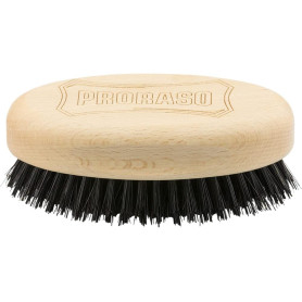 Proraso | Brosse à barbe et moustache – Brosse démêlante en soies naturelles de sanglier – Brosse avec manche en bois confortabl
