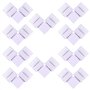 LITAELEK 10pcs Connecteur d'angle Bande LED 5 Broches pour RGBW LED Strip de 12mm Large Connecteur en Forme de L Ruban LED RGBW 
