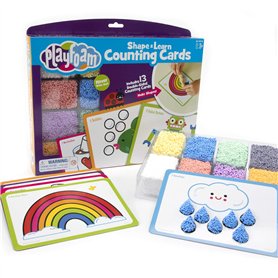 Learning Resources Activité de préparation préscolaire des formes et du calcul Playfoam, ressources maternelle, pate a modeler,  Learning Resources Activité de préparation préscolaire des formes et du calcul Playfoam