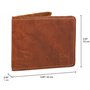 Gusti Portefeuille Cuir Studio Fodor Portefeuille rétro Porte-Monnaie Vintage Pochette en Cuir Homme Femme Cuir de Buffle Marron