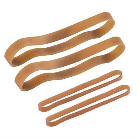 60 Pièces Ensemble de Bandes en Caoutchouc