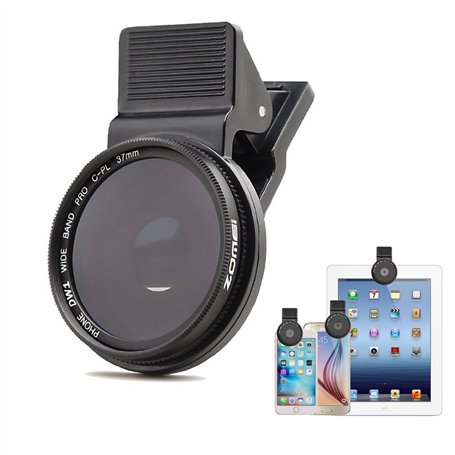 ZoMei Flycoo Professional Circular Polariseur Objectif pour Téléphone Portables CPL Filtre 37mm pour iPhone 6s Plus 7 Samsung Ga