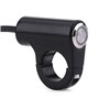 Qiilu 22mm Moto Guidon Mont Commutateur Bouton Poussoir Phare de Frein Brouillard Feux ON/OFF (Bouton de Retour Automatique)