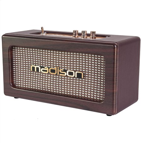 Madison - Enceinte Vintage Autonome USB Bluetooth FREESOUND-Vintage-WD 2 x 10W