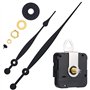 Pièces de Rechange de Mouvement d'Horloge de Quartz de Couple Élevé avec de Longues Mains et Cintre de Bêche de 208 mm/ 8