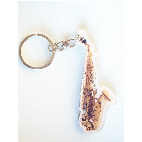 Porte-Clefs en forme de saxophone