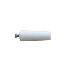 Butée pour store blanc 40 mm long Butée pour store blanc 40 mm long