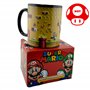 SUPER MARIO SCMG24854 Mug Thermo-réactif (Gold Coin Rush) 11oz/315ml, Céramique, Multicolore