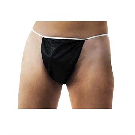Strings pour homme en TNT jetables 100 pièces.