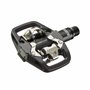 LOOK Cycle - Pédales VTT X-Track en-Rage - Mécanisme Compatible au Standard SPD - Corps en Aluminium - Grandes Surfaces d'Appui