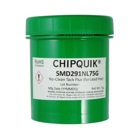 Tack Flux no clean SMD291NL in 75 gram Jar