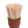 ANTETOK Bâtonnets en Bois, Touillette Café, 7,5 Pouces 190 mm, 1.5mm Epaisseur, Agitateurs à Boisson Chaude et Froide(100 pieces