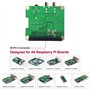InnoMaker Carte Audio DAC HiFi Hat pour Raspberry Pi 5/4/3B+/Zero | PCM5122 384kHz/32bit avec DOP | Double Oscillateurs, Sortie