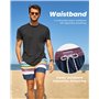 MaaMgic Homme Short de Bains Maillot de Bain avec Filet Style Tropical Voyage Pants Court de Sport Séchage Vite Bien pour Vacanc
