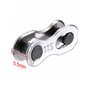 Jovitec 3 Paires Bicyclette Manquant Lien 11 Chaîne de Vitesse Réutilisable Argent Chaîne de Vélo en Acier