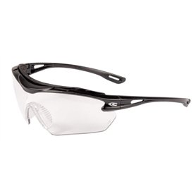 COFRA Lunettes de protection Balistiques Gunner de tir Airsoft résistant aux coups de balle, protection UV, incolore, clair COFRA Lunettes de protection Balistiques Gunner de tir Airsoft résistant aux coups de balle