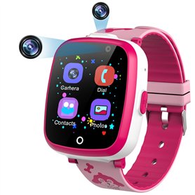 Montre Enfants, Montre Connectée Enfant Fille Garçon, Jouet enfant 3 4 5 6 7 8 9 10 11 12 ans, 6 Jeux, Musique MP3, Caméra, Alar Montre Enfants