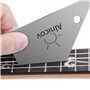 Alnicov Ensemble de 4 outils de polissage de guitare pour guitare acoustique, guitare électrique, luthier