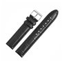MARBURGER Bracelet De Montre 20mm Cuir Noir Alligator Gaufrage Avec Couture - Kit De Montage D'outils 1392010000120