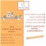 SPOTTED DOG GIFT COMPANY Porte Manteau Mural en Bois, Patere Murale avec 4 Crochets, Mignon Chat Thème Maison Chambre Entrée Déc