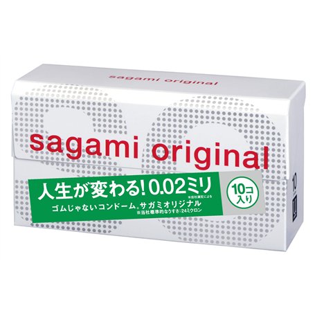 Sagami Original 002 Lot de 10 préservatifs
