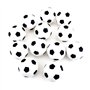 MINGZE 12pcs Balles Baby Foot, Balles de Rechange Foosball Officielle, Boules de Rechange de Baby-Foot de Football de Table de 3