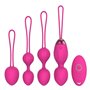 Boules de Geisha 2 en 1 Balles de poids et massage Kegel - Balles en silicone Kegel pour débutants et avancés pour les exercices