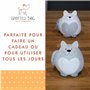 SPOTTED DOG GIFT COMPANY Tirelire Enfant, Céramique Tirelire Originale pour Filles Garçons et Adulte, Mignon Chat Themé Maison C