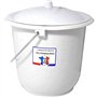 SoBazar - ALUMINIUM ET PLASTIQUES - Seau hygienique modele enfant Ø 23 mm 5 litres avec couvercle avec Anses en acier