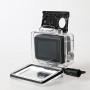 Flycoo Boîtier étanche pour GoPro Hero (2018) Hero 7 Black Hero 6 Hero 5 Caméra d'action, Caisson Plongée avec Vis de Fixation e