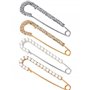 Pinces à Chandail Broche de Châle Broches en Fausses Perles Cristal Épingles de Robe de Sûreté Pinces de Chemises pour Femme