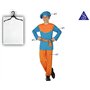 ATOSA déguisement paysan médiéval enfant garçon bleu 7 a 9 años